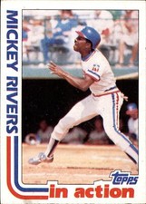Mickey Rivers #705 1982 Topps
