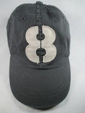 8 Gray Adjustable Child Kid 4-7 Size Baseball Cap Hat Great Condition