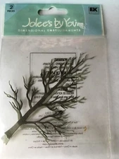 Jolees Boutique By You WINTER TREE scrapbooking stickers New JJAB077C RARE