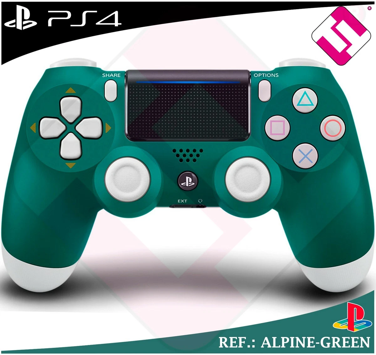 Command PS4 Dualshock Alpine PLAYSTATION 4 sony Green 100