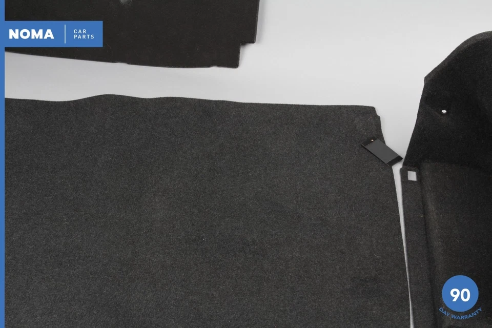 04-10 BMW 530i 530xi E60 Sedan Trunk Boot Side & Lower Trim Cover Set of 6 OEM - Image 3 of 4