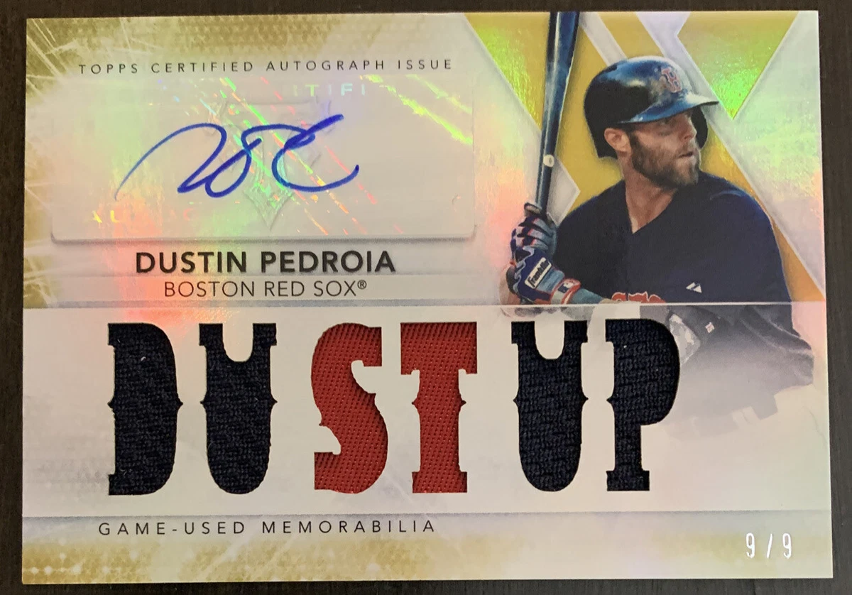 Dustin Pedroia Autograph Baseball Trading Cards for sale | eBay