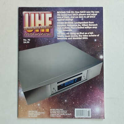 UHF Ultra High Fidelity SACD Linn Unidisk Shanling SCD-T200 Gershwin Speakers