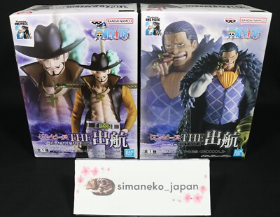 1DAY-SHIP-CARE One Piece Figure Crocodile and Dracule Mihawk The