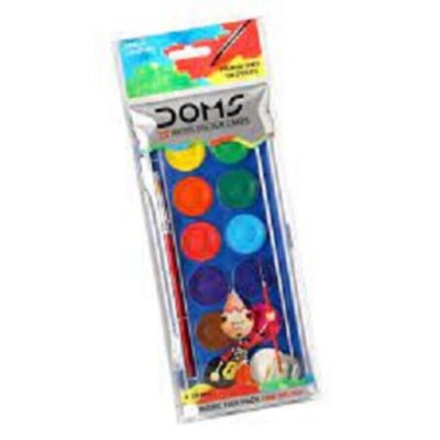 Doms Water Colours Cakes (12 Shades)