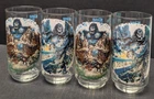 Vintage 1976 King Kong Coca Cola Limited Edition Drinking Glasses Lot of 4
