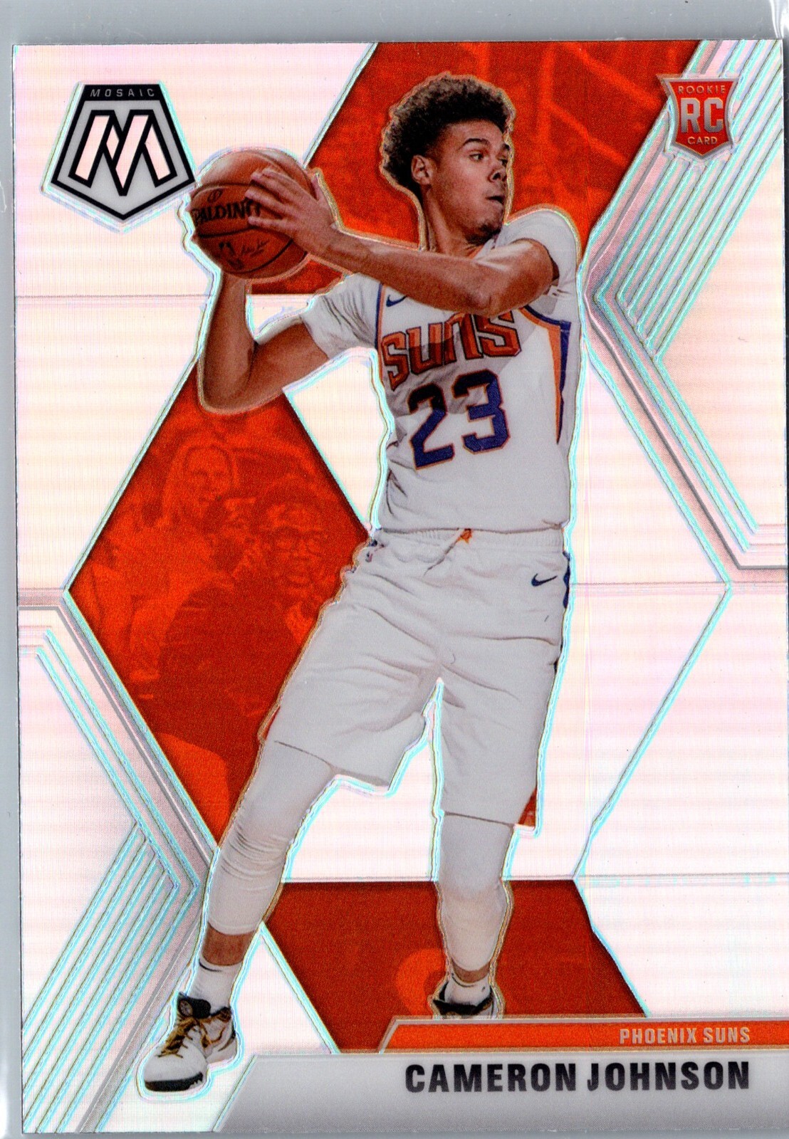 2019-20 Panini Mosaic Cameron Johnson Silver Prizm RC #203