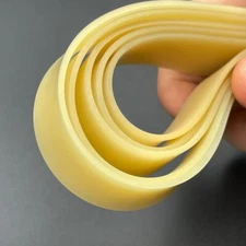 Wide Flat Rubber Band High Elasticity Plain Colour Slingshot Shooting Huntingnew