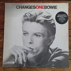 David Bowie, ChangesOneBowie vinyl LP UK 1976, 1st Pressing, pro cleaned, EX/VG+