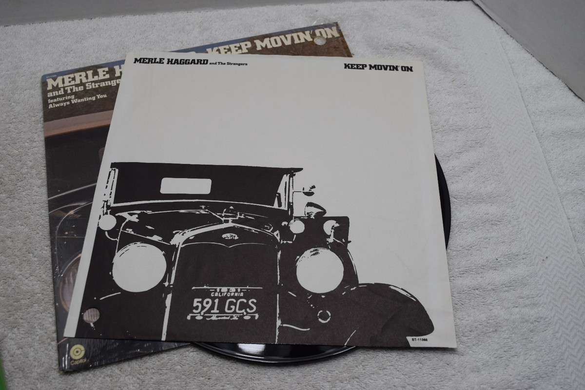 Merle Haggard/The Strangers-Keep Movin On, Capitol ST11365, H3/H3