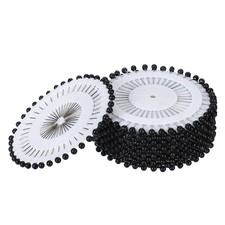 Sewing Straight Pins Round Pearl Head, 960 Pack for DIY Hand Crafts Project, ...
