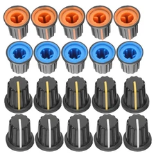 20PCS Potentiometer Knob - Guitar Volume Rotary Control Knob Replacement for