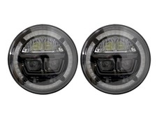 Juego de faros de haz sellado Lynx HALO LED para Land Rover Defender par RHD DA3462