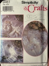 Simplicity Crafts Pattern 8461 Bridal Accessories ~ Money Bag, Garter, Bag uncut