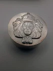 Scottsdale Mint 5 Troy Oz .999 Fine Silver Bullion Round Lion Stacker