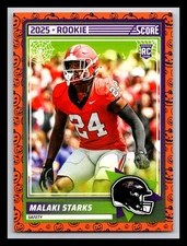 2025 Score - Rookies Malaki Starks #24 Pumpkin (RC)
