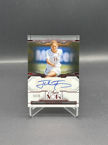 Julie Foudy Auto 12/25 Panini Noir 2024/25