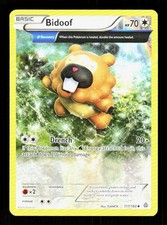 Bidoof 117/160 Uncommon Primal Clash Pokemon NM on eBay