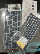  2pk Keyboard Cover Screen Film Type C for MacBook Air 13.6 inch