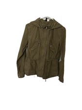H&M Divided Women s Olive Green Utility Anora...