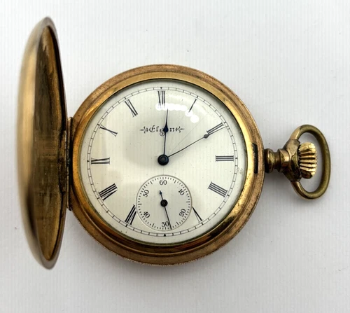 Elgin Antique Mechanical Pocket Watch 7J  16s  Gr. 10535968 DOES NOT WORK