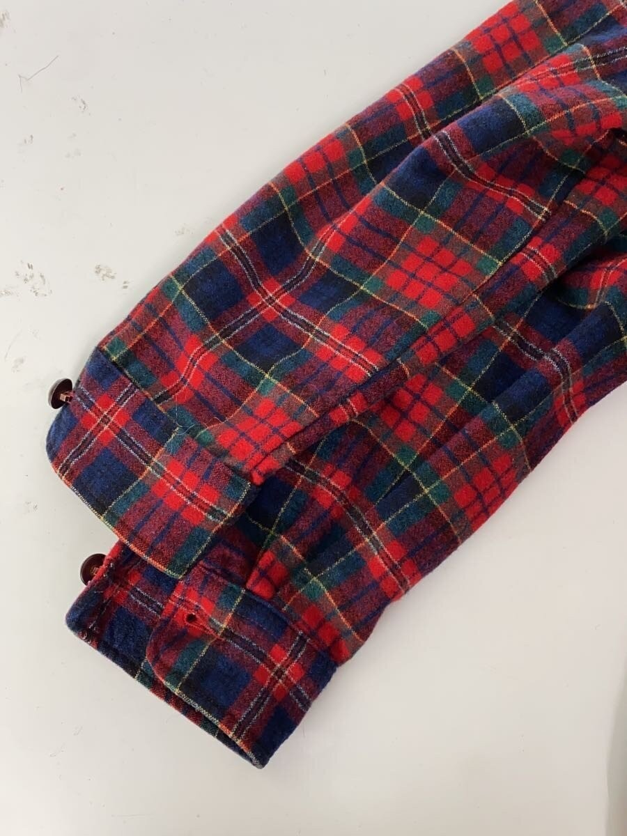 Pendleton Wool Check L Tailored Jacket Red Classi… - image 6