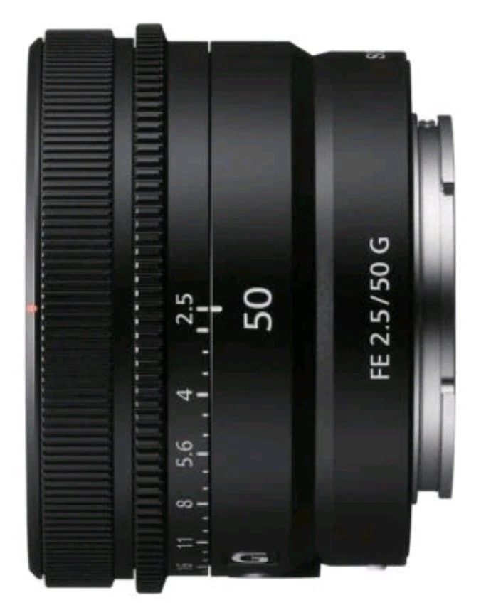 Sony SEL50F25G FE 50mm f/2.5 G Full Frame Ultra Compact G Lens - E-Mount - Image 3 of 4
