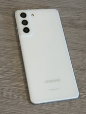 Samsung Galaxy S21 FE 5G UNLOCKED SM-G990U 128GB Open Box Smartphone White US A 