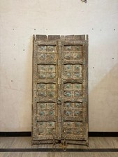 Porte indiane in legno intagliato: ingresso fattoria boho porta principale indiana vintage