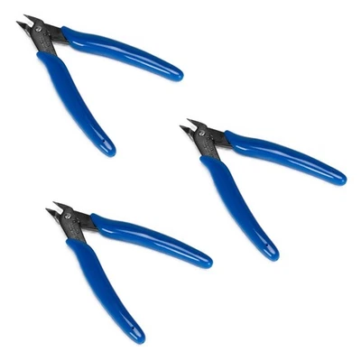 GOOBAY ✅Seitenschneider 3 Stück Mini für kleine Kabel+Drähte Zange 130mm Elektronik ✅