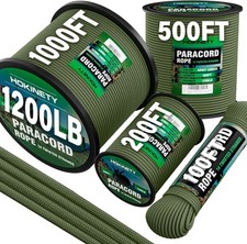 1200 Paracord Rope - 4.4mm 14 Strand Nylon Parachute Spool para Cord Lanyard for
