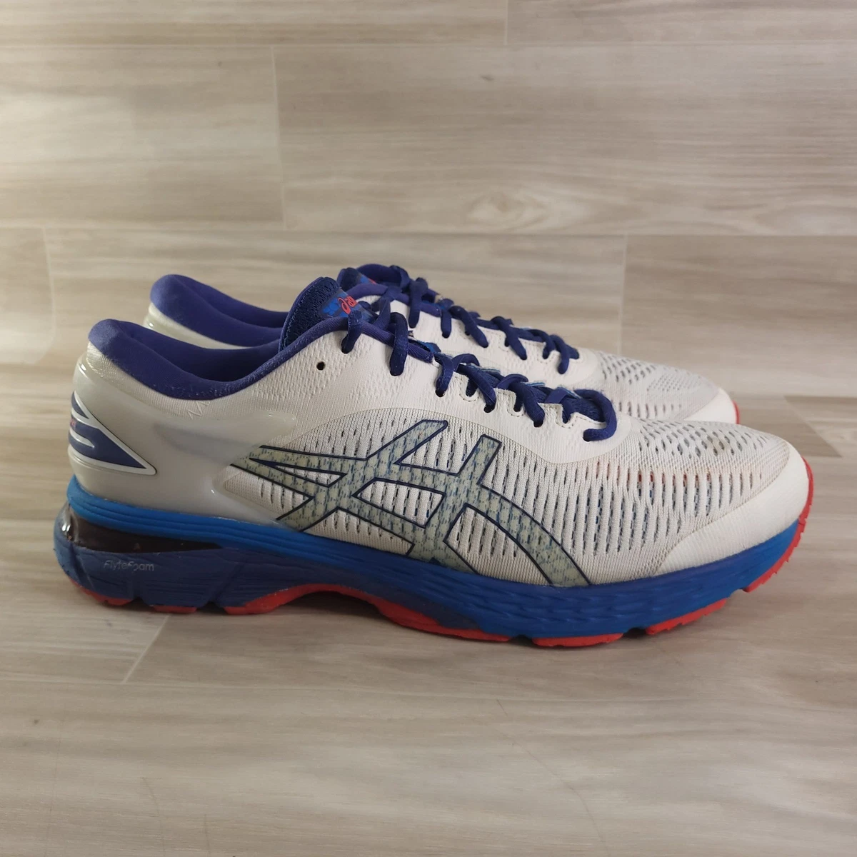 ASICS Gel Kayano 25 White Blue Print for Sale | Authenticity