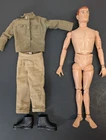 1964 GI JOE Figure Soft Head Red Hair Minor Cracking Good Paint Vintage Hasbro