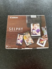 Canon Selphy CP1300 Wireless Compact Photo Printer Black. Does Not Look Used.