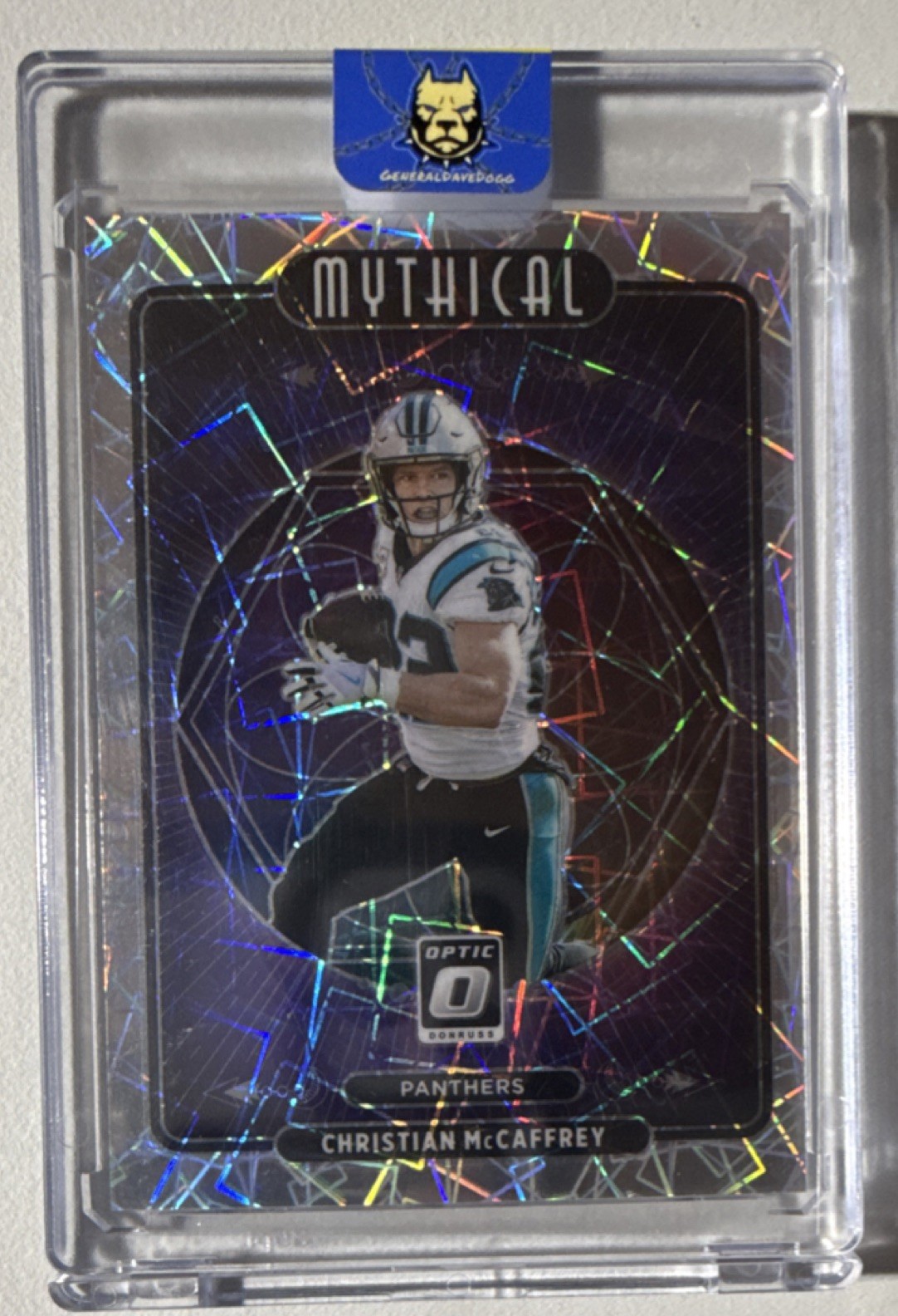 2021 Panini Donruss Optic Christian McCaffrey Mythical Case Hit!! 49ers 