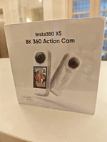 Insta360 X5 8K 360 Action Camera Satin White-New-Limited Ed -Fast Royal Mail Del