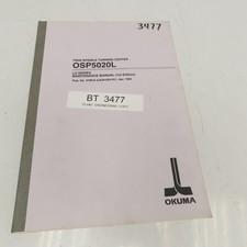 Okuma 3786-E OSP5020L LU Series Maintenance Manual