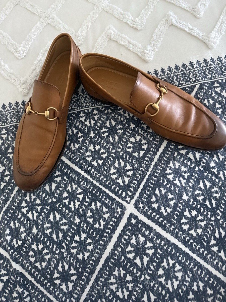 gucci mens brown dress shoes Leather Gold Horsebit Loafers Men's Casual Comfort A-Line Ankle Length Cocktail rebajas mujer Made in Italy Finishes:Black