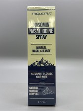  W9 Triquetra Nasomin Nasal Iodine Spray Drug-Free Natural Mineral Complex 2oz