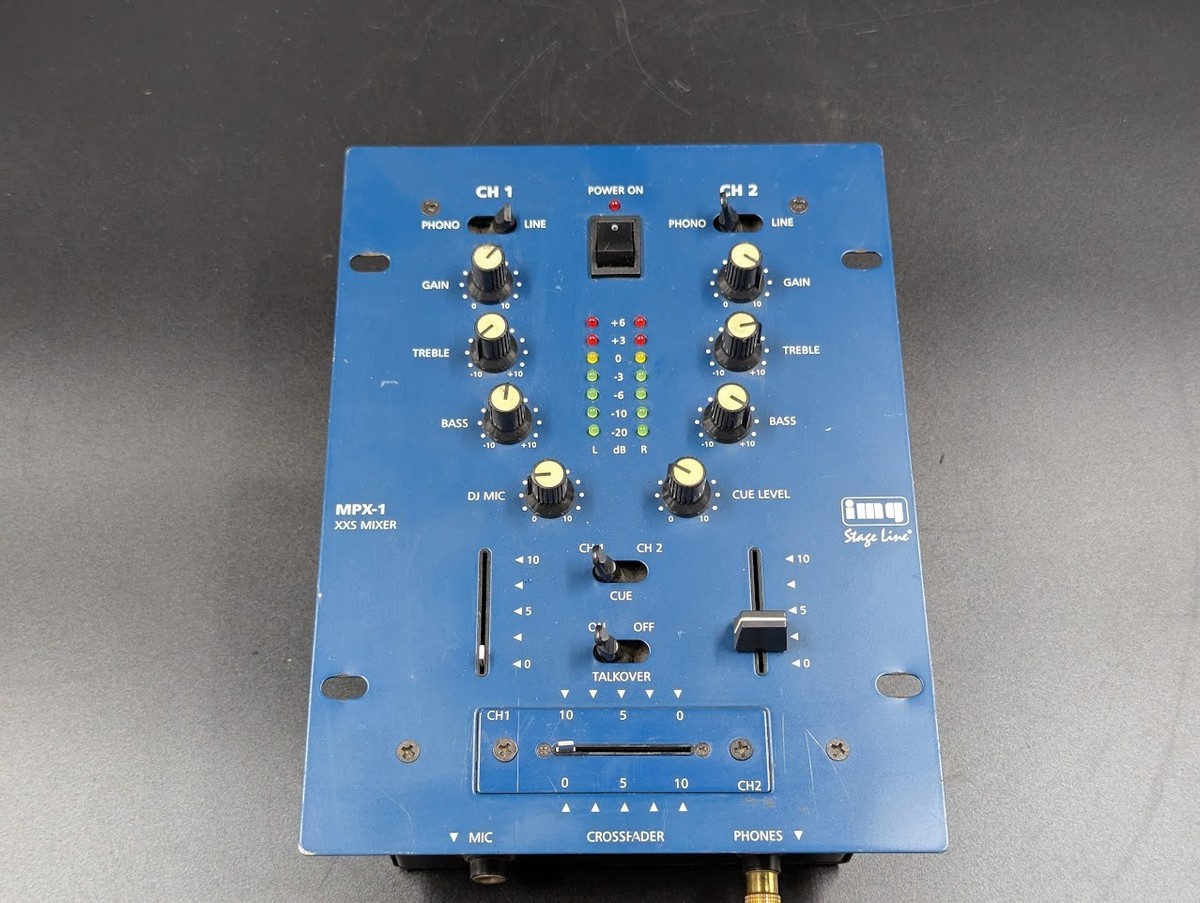 IMG Stage Line MPX-1 XXS Mixer - Untested | eBay