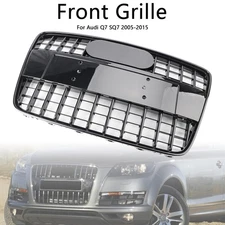 🚀Sport Style Front Bumper Radiator Grill Grille For Audi Q7 SQ7 2005-2015