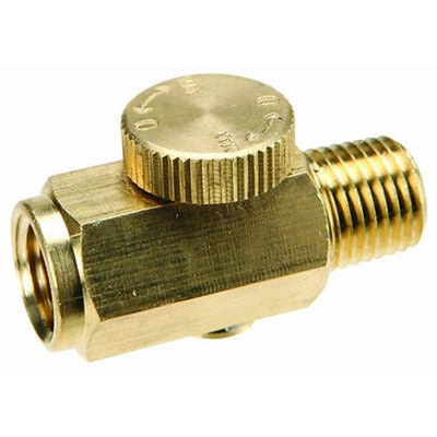 #ad #ad Brass Inline In Line Air Pressure Regulator Flow Control $17.24