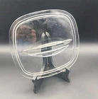Vintage Pyrex Square 7 1/4” Replacement Lid Fin Style Handle