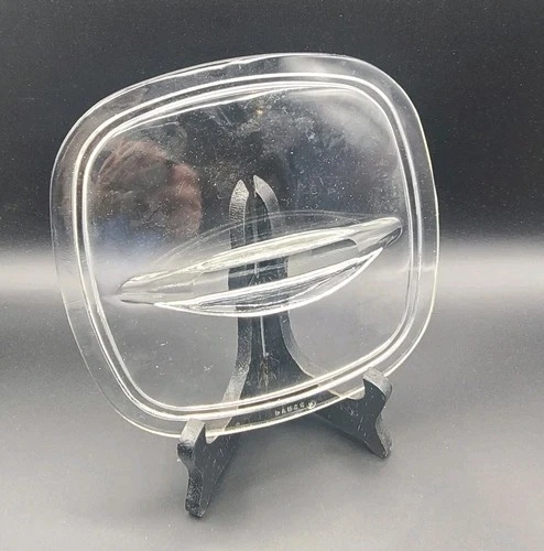 Vintage Pyrex Square 7 1/4” Replacement Lid Fin Style Handle