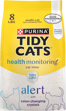 Tidy Care Alert Cat Health Monitoring Non Clumping Cat Litter with Silica Crysta
