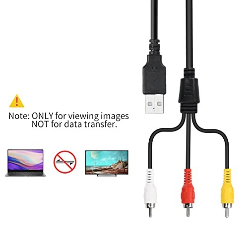YACSEJAO USB to 3RCA Composite Cable