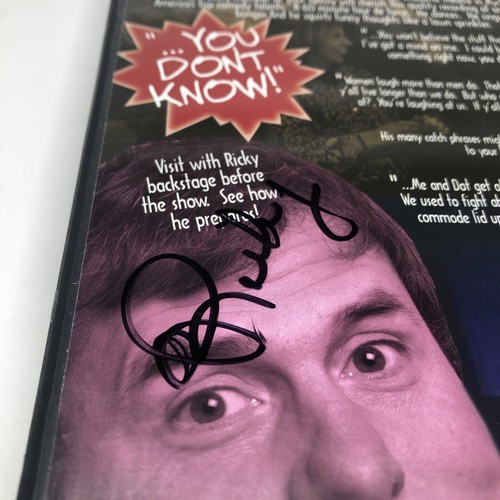 Autographed Signed DVD Ricky Mokel You Don’t Know Live 2005 Comedy - Picture 3 of 5