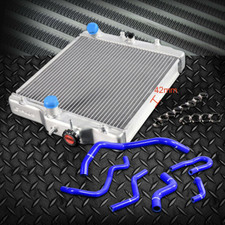 Aluminum Radiator Fit For 92-00 Civic B16ab18cb16b Type Rsilicone Hose Kit