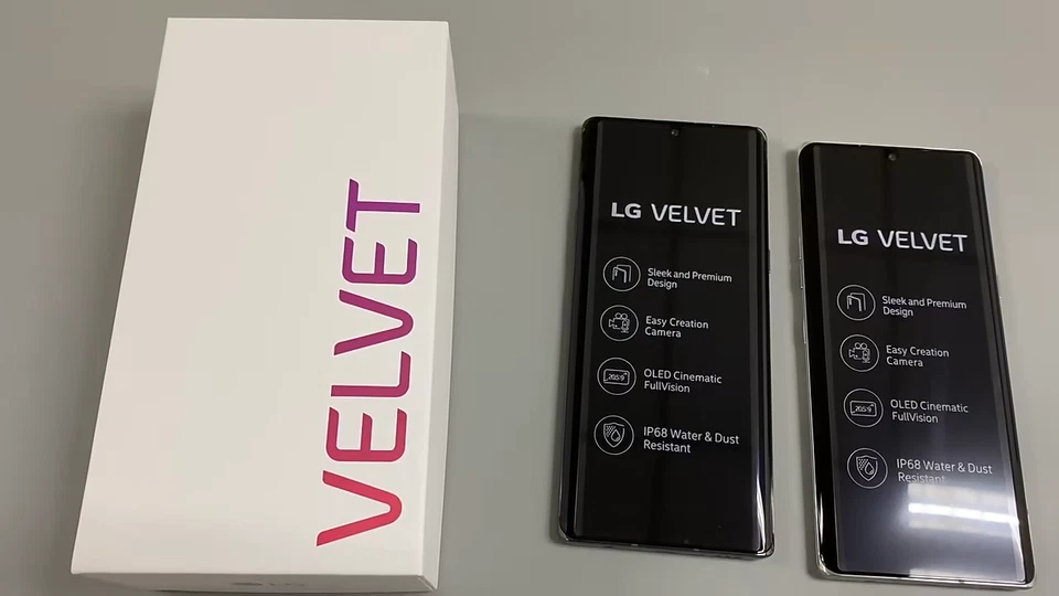 LG VELVET G9 Original Unlocked 6.8'' NFC G900N G900VM 6GB+128GB 16MP SmartPhone - Immagine 4 di 4