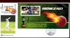 2006/07 Australia Wins The Ashes (Mini Sheet Adelaide Congratulates) Wesley FDC